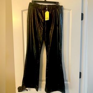 NWT faux leather pants